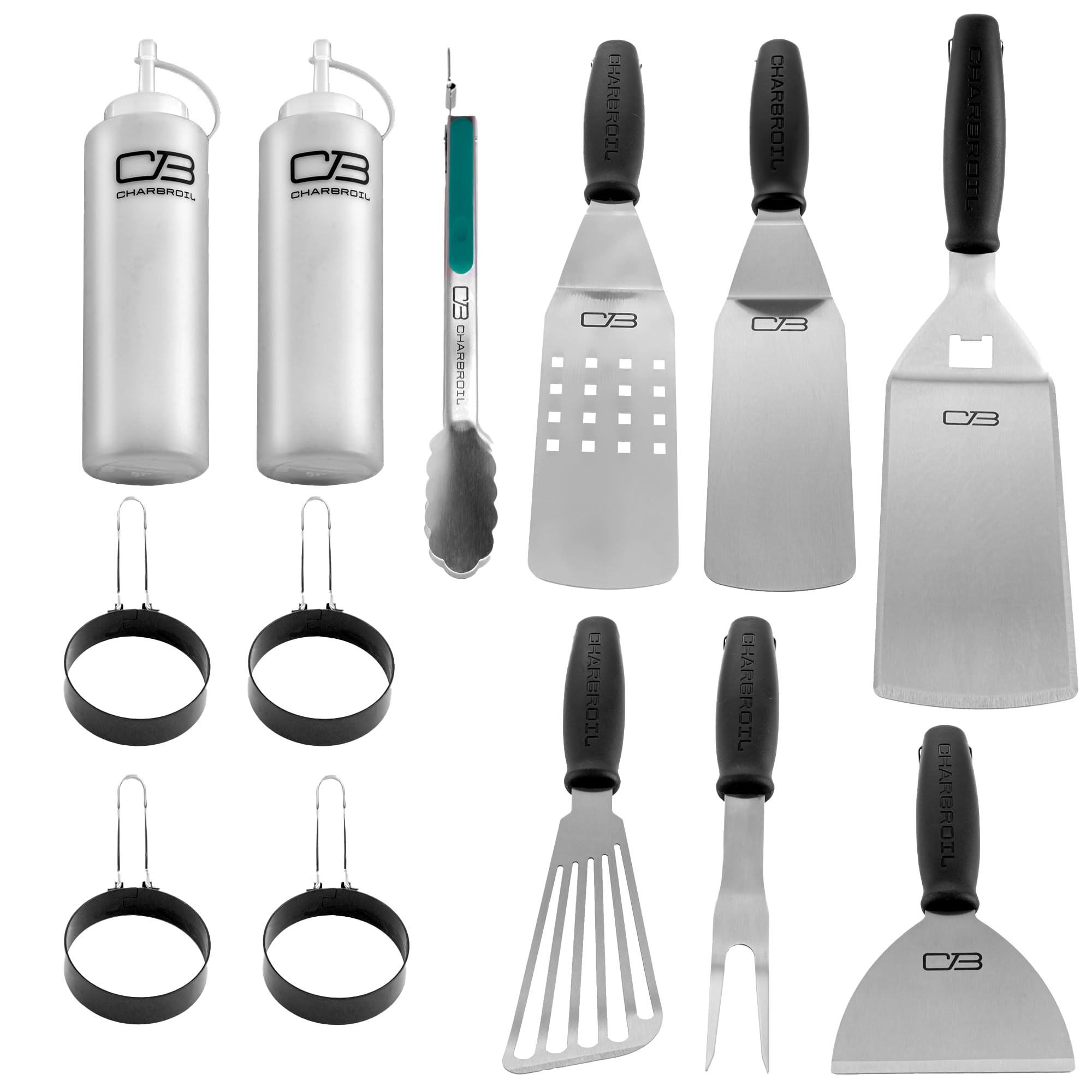 Charbroil Comfort Grip 13-teiliges Grillwerkzeug-Set – CB1250069P3