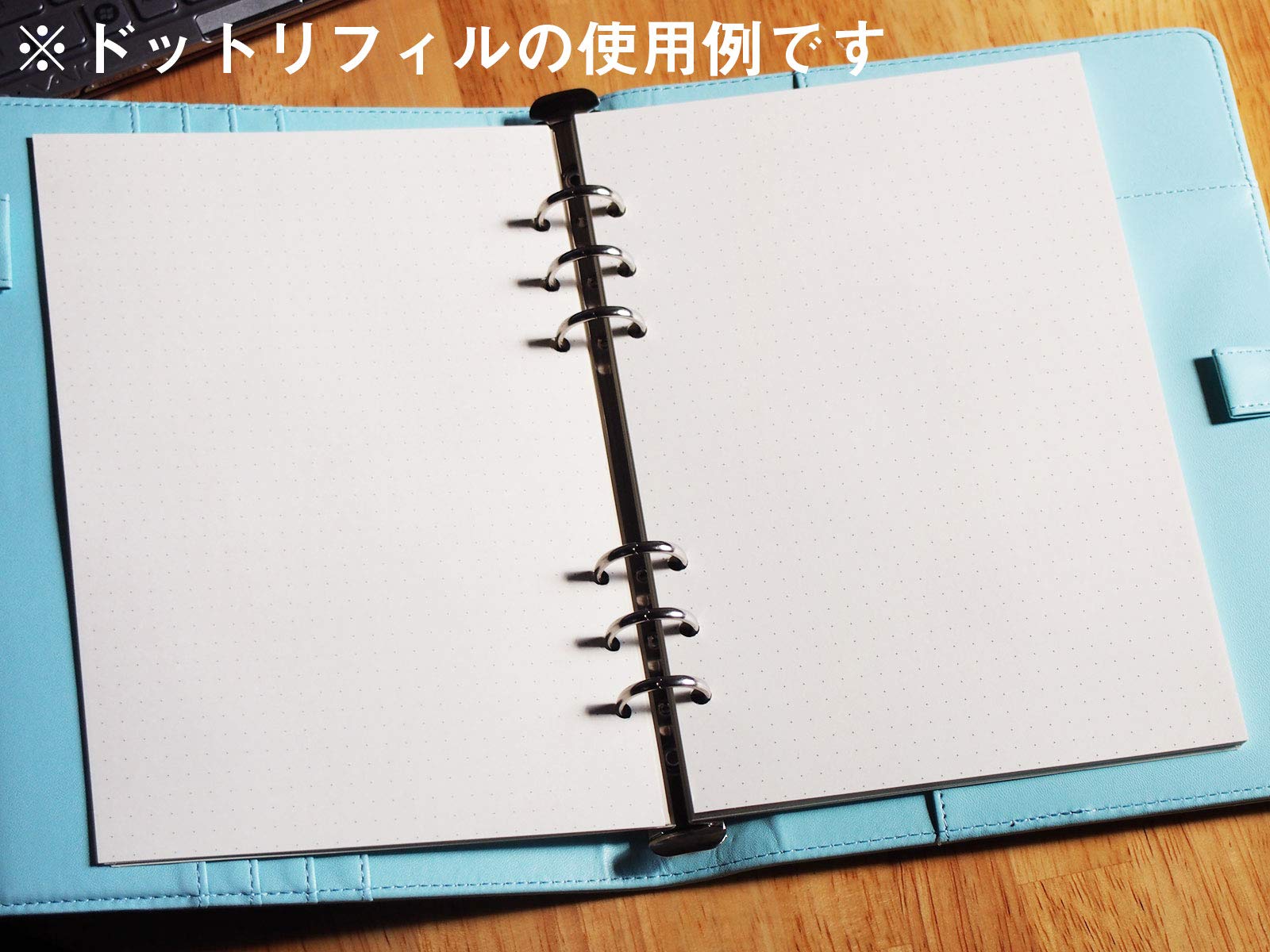 Amazon.co.jp: TSUKURIRO リフィル 6穴 システム手帳用 セット (ドット 