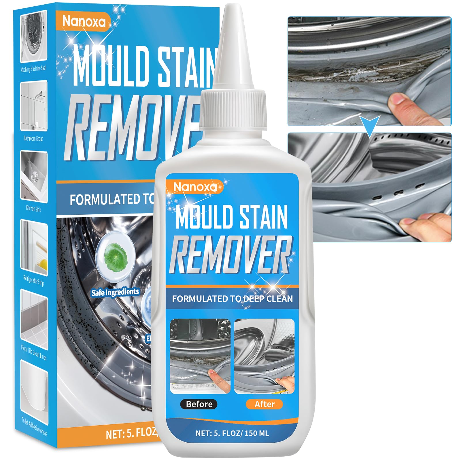 Aarovibe Ould Reover, Large Capacity Ould Reover Gel For Washing