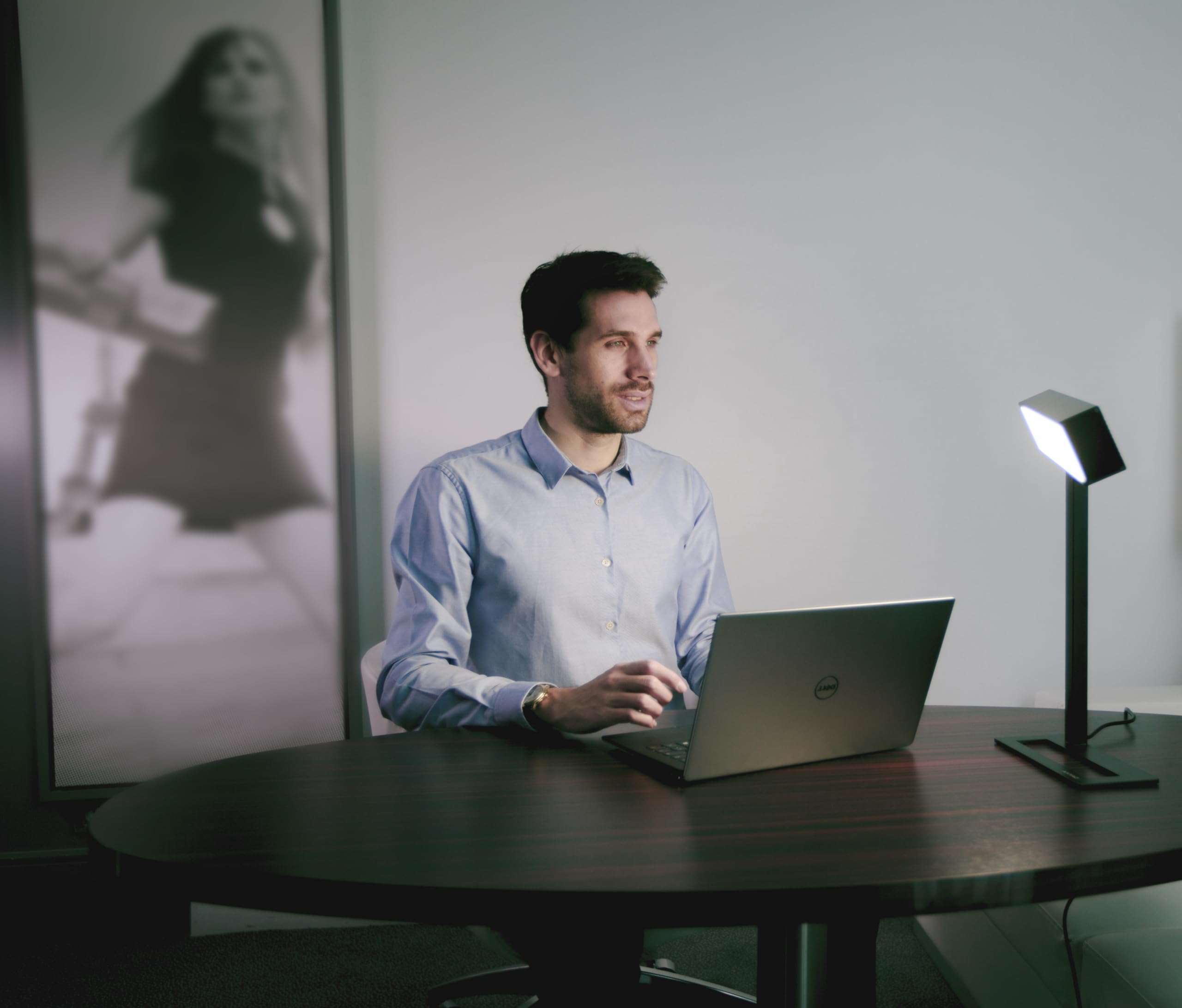 Lamp Dayvia Sundesk LED lichttherapie zwart