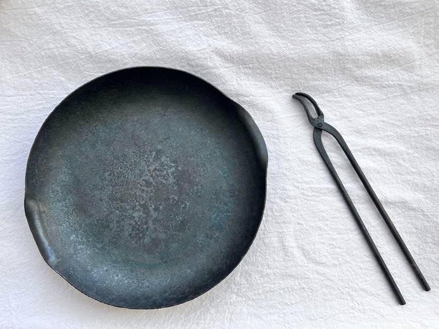成田理俊 鍛鉄の大皿 成田理俊 鍛鉄の大皿