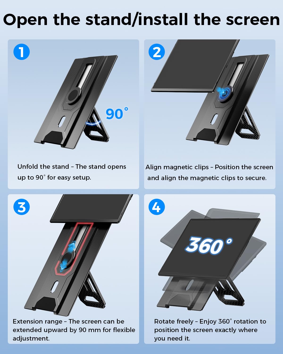 Amazon.com: Cevaton Laptop Screen Extender, 16.1
