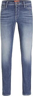 JACK & JONES Herren Jeanshose Male Slim Fit Jeans Jjiglenn Jjfox Am 489 50sps Noos Slim Fit Jeans