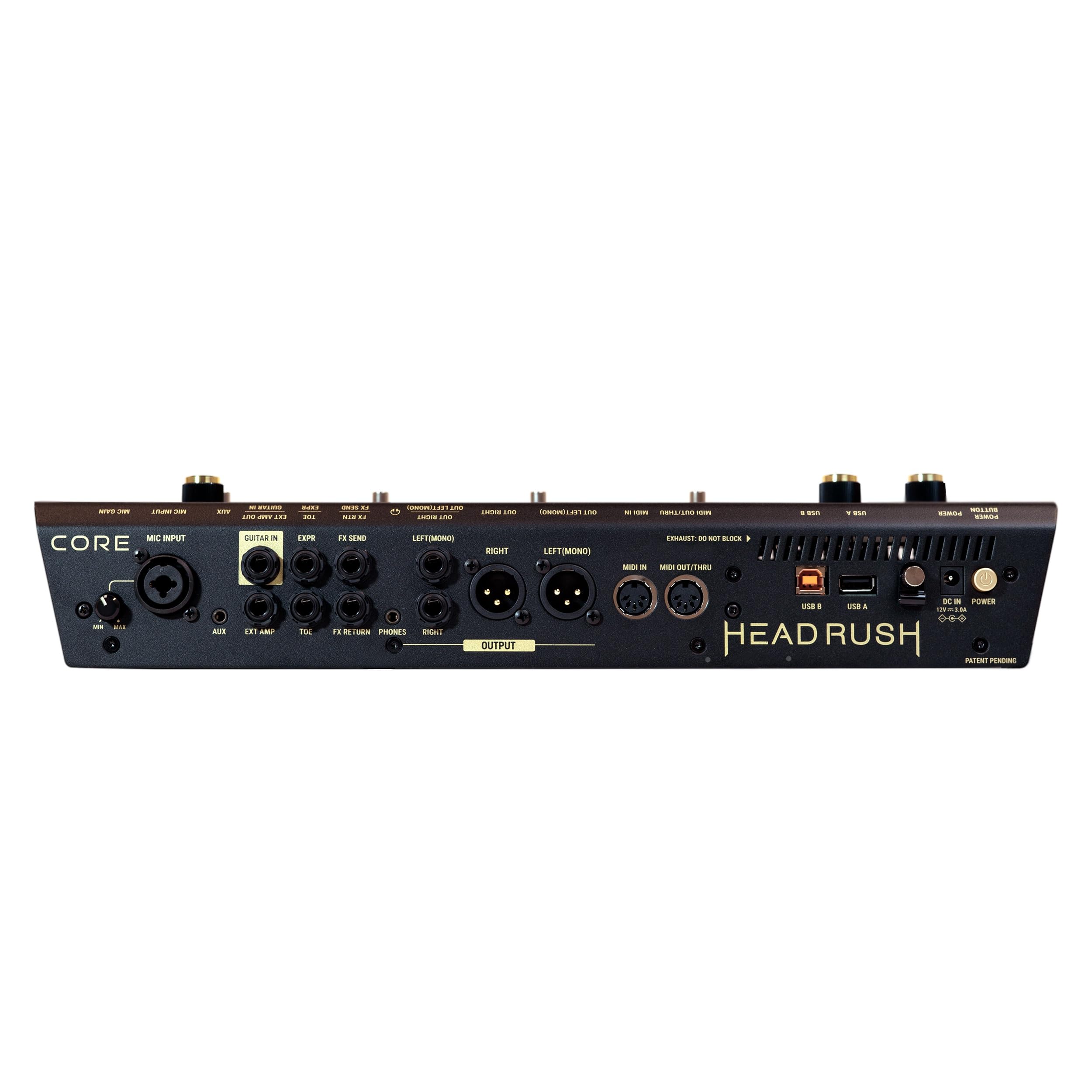 HeadRush Core - Gitarre und Vocal Multi Core Effekt Amp Modelling Prozessor mit Cloning, Looper, Antares Auto-Tune, WLAN, Touchscreen und Bluetooth