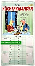 Uli Stein Calendar 2026 - Wall Calendar Kitchen Calendar - 240 x 460 mm - Annual Calendar with Motif Pages & Spiral Binding + 5 Postcards Gift - Cartoon Calendar - Monthly Calendar with Funny Sayings