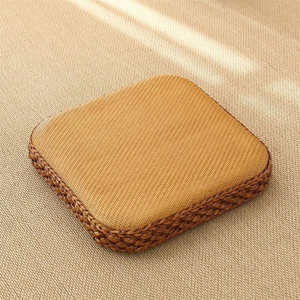 Pouf rotondo con coperchio e cuscini, versatile contenitore e seduta per soggiorno moderno