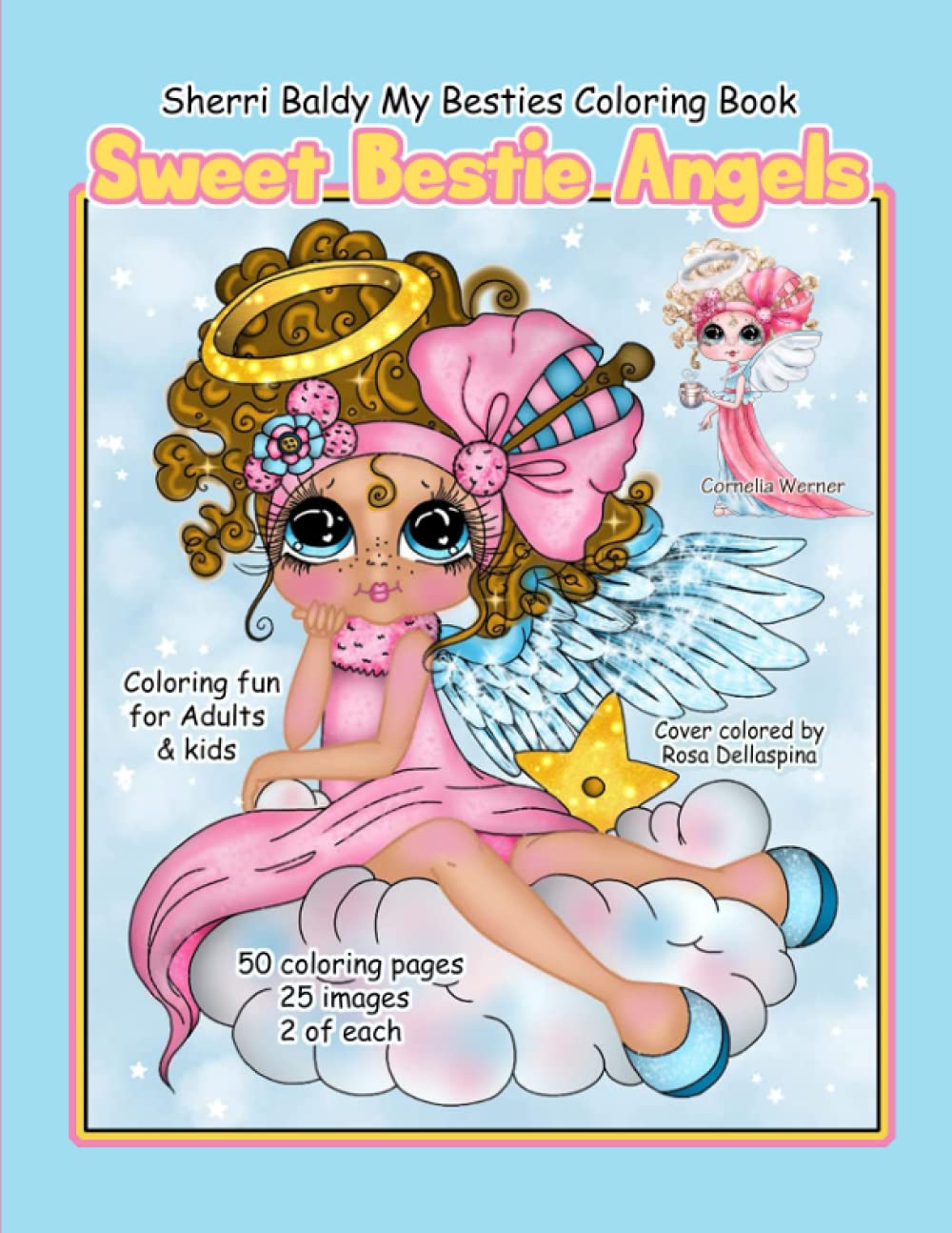Sherri Baldy My Besties Coloring Book Sweet Bestie Angels