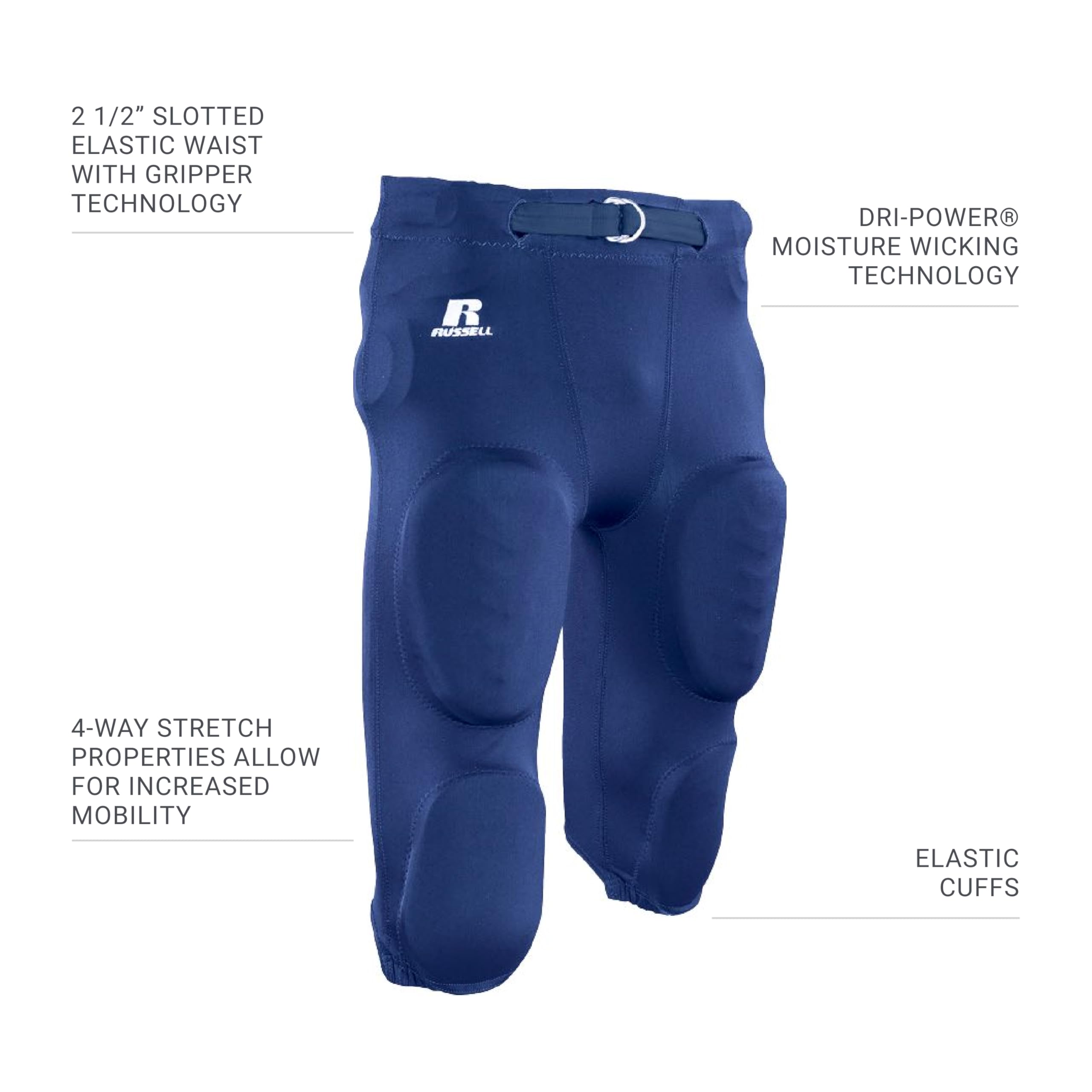 Martin Fpasl80 Adult Slotted Football Pants Black Adult Medium