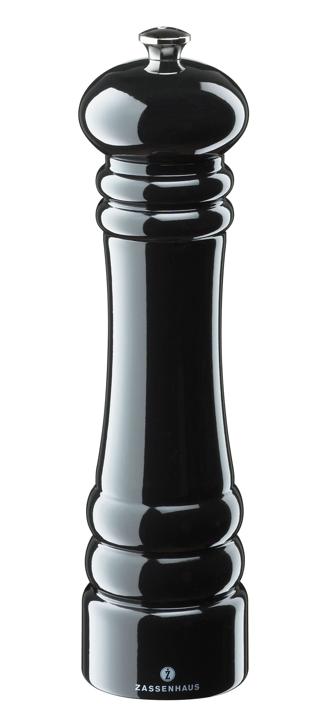 Zassenhaus Macinasale Berlin, 24 cm, colore: Nero lucido