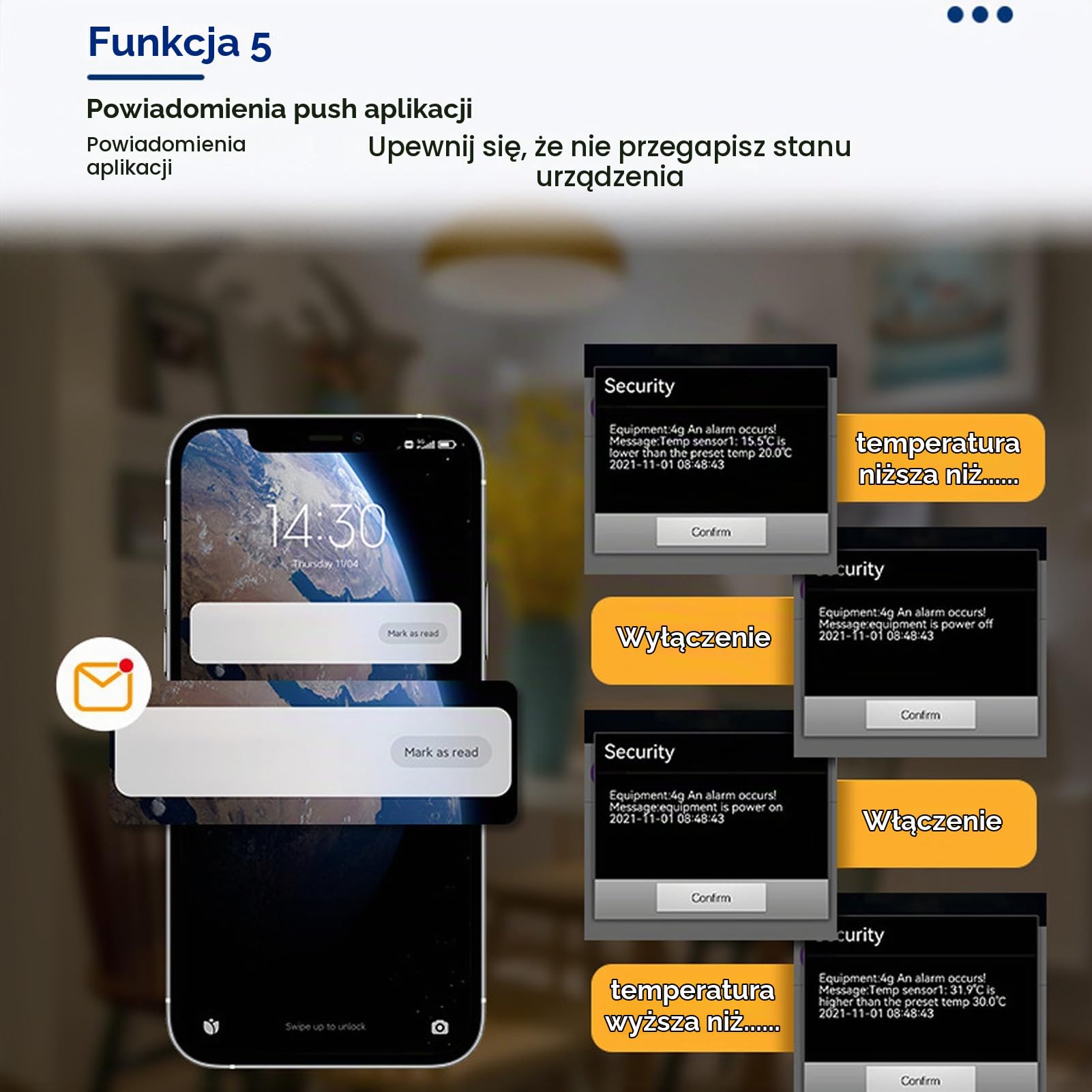 Sterowanie dostępem do telefonu komórkowego, wielofunkcyjne gniazdko europejskie, 100-240 V, sterowanie drzwiami, otwieranie, wiadomości SMS, aplikacja internetowa, ostrzeżenie o awarii zasilania, 2