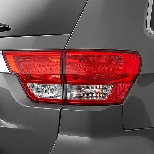 Miniatura 3 de Huray Luz trasera exterior para Jeep Grand Cherokee 2011-2013 reemplazo de lámpara trasera estilo OE lado del pasajero