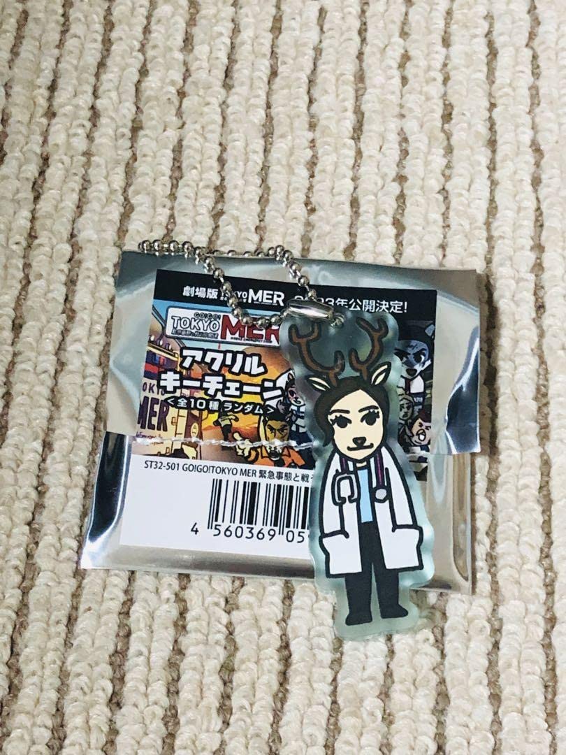 東京MER グッズ⭐️アクリルキーホルダー＋映画入場者特典＋付箋　７点セット 彼女、お借りします』 場面写アクリルキーホルダー キャラクター