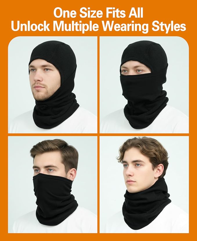 Balaclava con mascarilla resistente a llamas para hombre miniatura 3