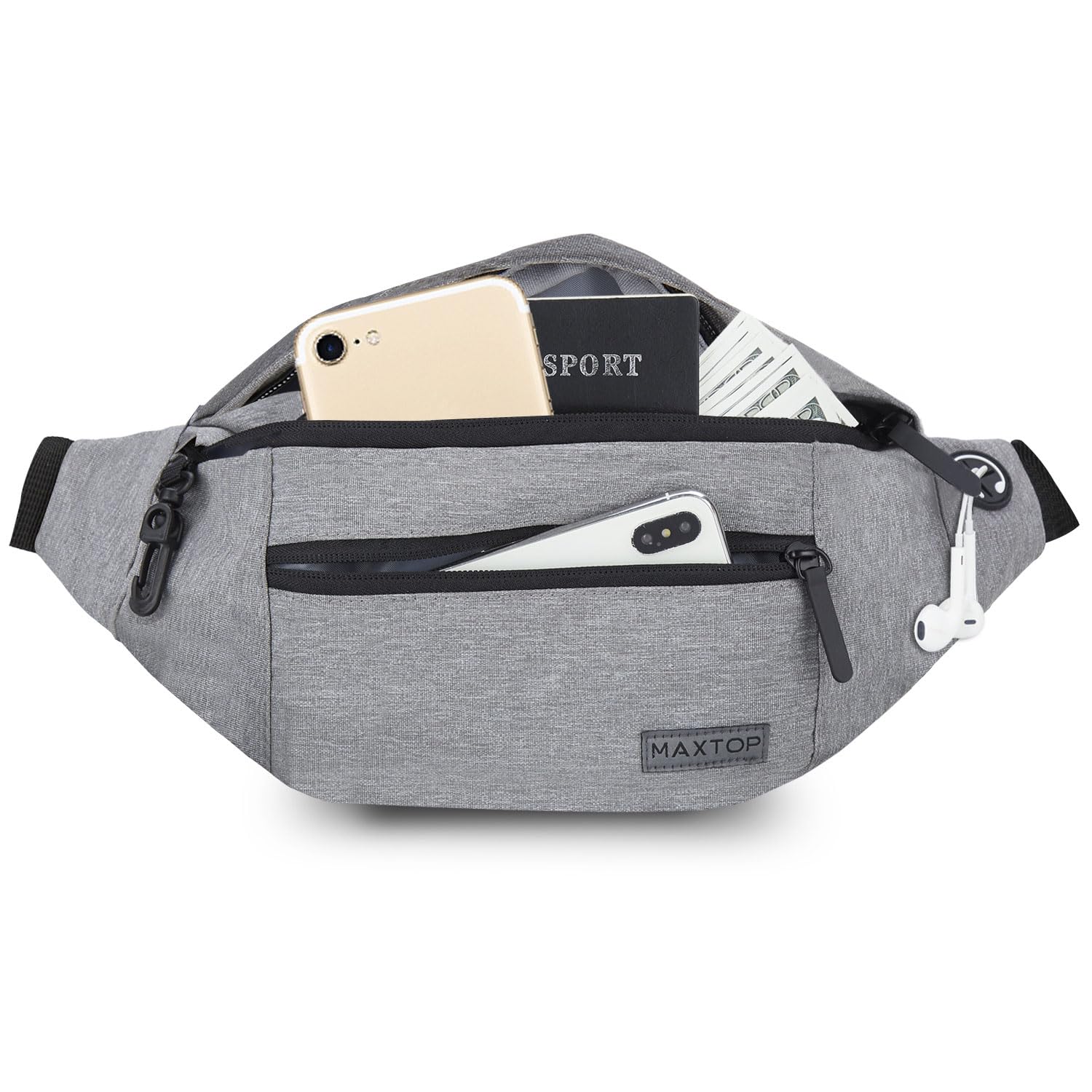 MAXTOP 4-Pocket Fanny Pack