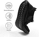 Hommes Chaussures de Running Mode Sneakers Marcher Glisser sur Gym Chaussures de Tennis Athlétiques Workout Léger Respirant Sport Jogging Randonnée Chaussures Casual