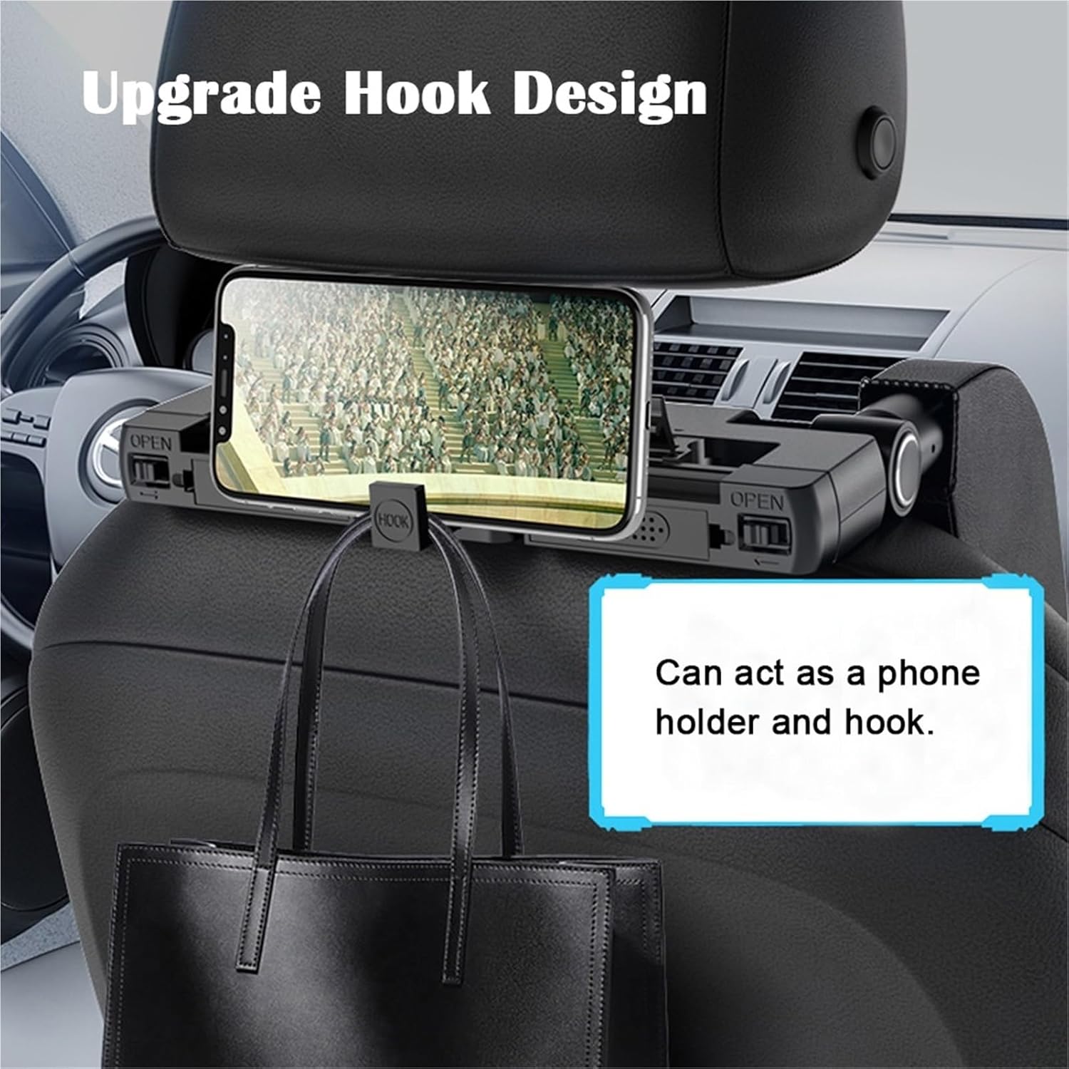 Car Seat Headrest Pillow Adjustable Head Support Pillow U Shaped Pillow Travel Sleeping Cushion For Kids Adults Auto Accessories(Carbon fiber b)