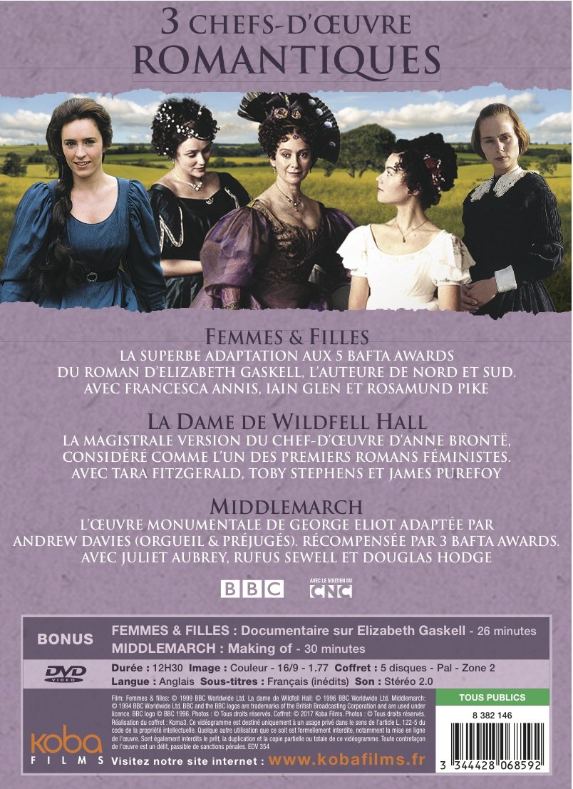 Coffret LES CHEFS-D'ŒUVRE INÉDITS BBC (******)