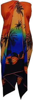 Alvish Sarong Women Bamboo Tree Printed Beach Swimsuit Wrap One Size Pareo