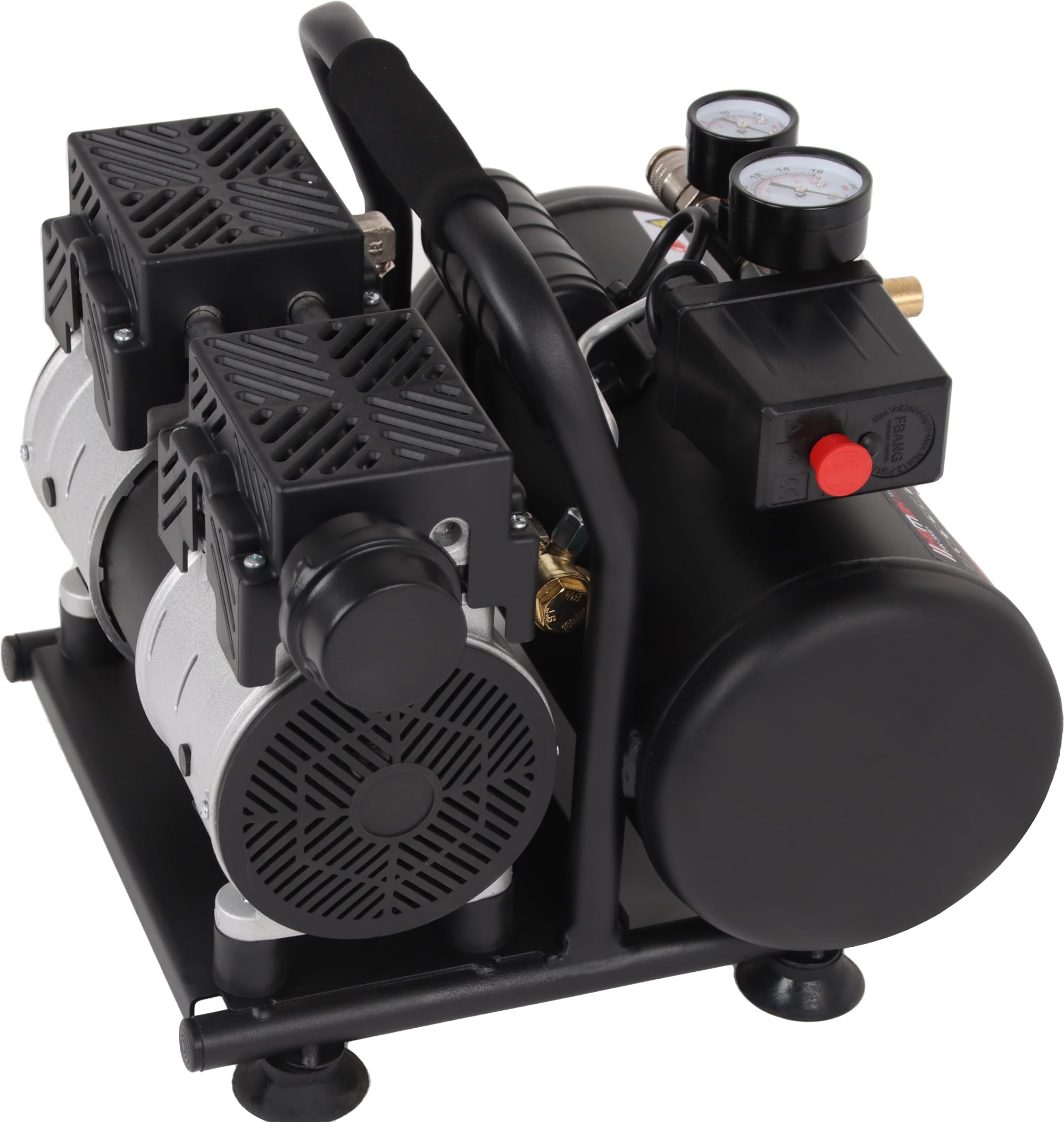 HK-SK6+ Silent Kompressor Flüster Druckluftkompressor Silent 8 Bar 6 L 1PS