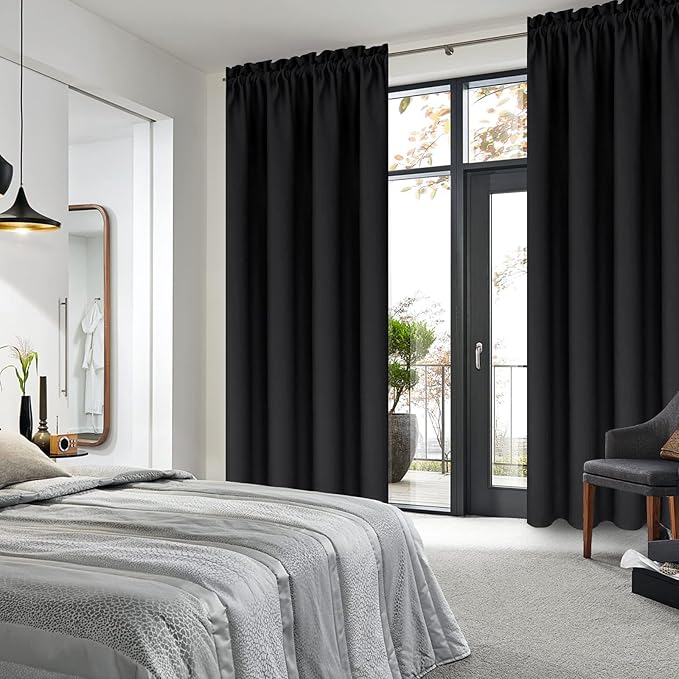 Cortinas Blackout DWCN 42x63 in Pack 2 Paneles Termoaislantes miniatura 3
