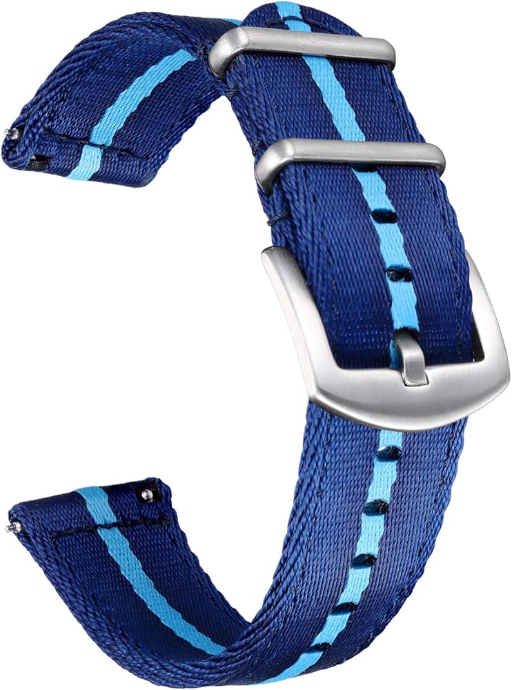 Cinturino Per Orologio Belen Perlon In Nylon Intrecciato, Misure 14 - Foto 2