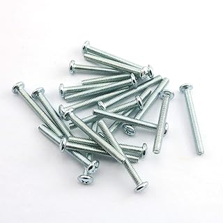 24pcs 8-32 x 1-12 Machine Screws Metal Moun...,