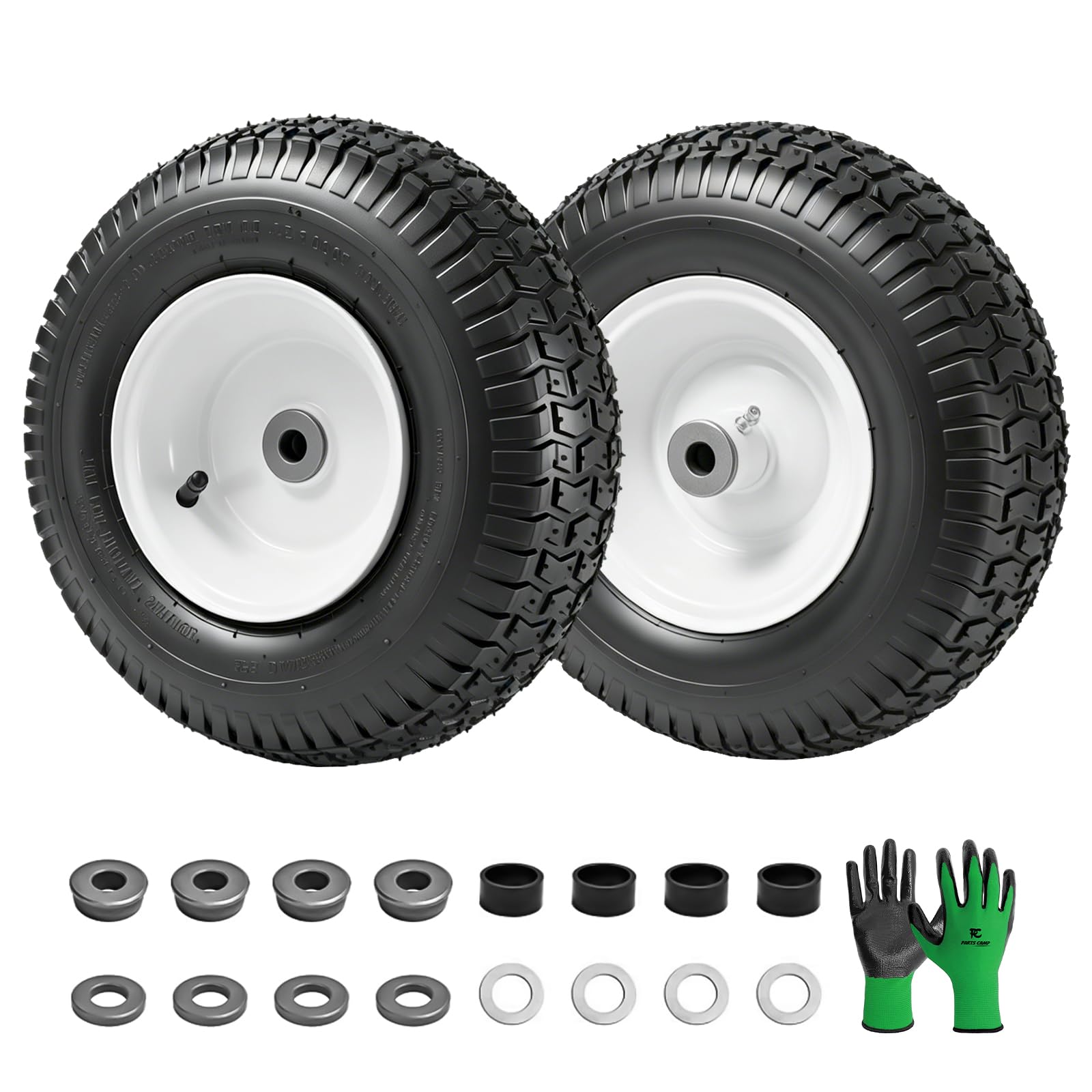 Parts Camp 13x5.00-6 Pneumatic Tire and Wheel Replacement