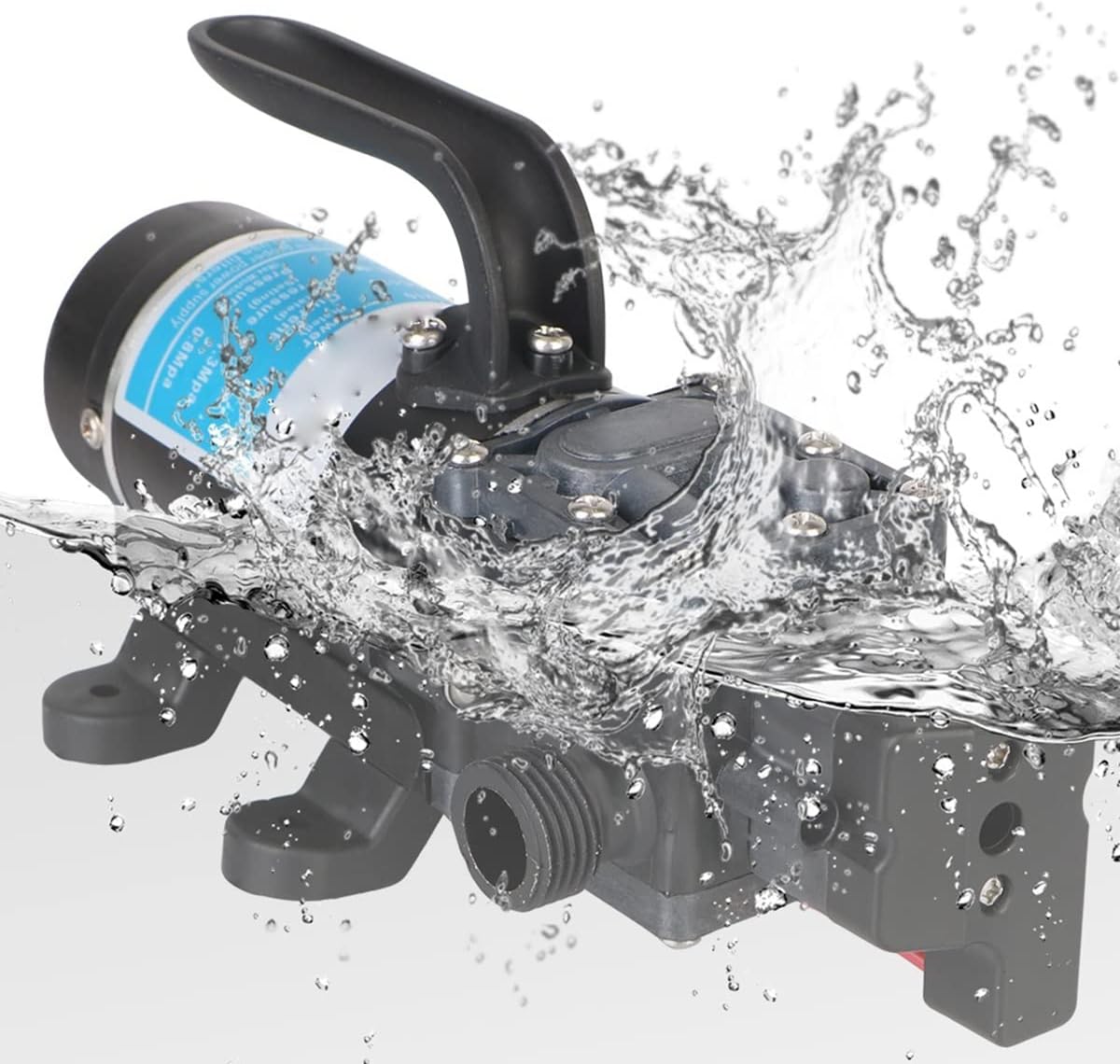 Water Pumps, Parts & Accessories DC 12V 120W10L/min Water Spray Micro High Pressure Car Wash Diaphragm Self-priming Pump Electric Water Pump