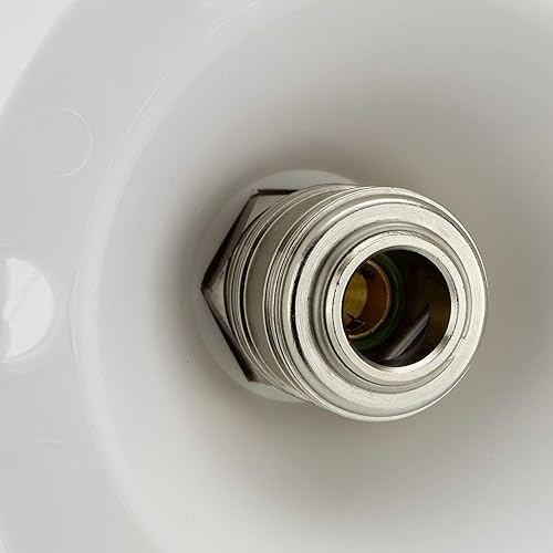 Miniatura 6 de RecPro RV Conector de conexión de puerto de espray exterior  Manguera opcional con espray o conector rápido  Puerto de regadera exterior para RV.,