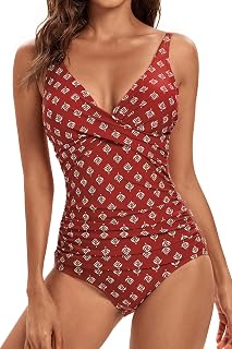VILOREE Women's Monokini Slimming Swimsuit Plus Size Swimwear Tummy Control for Chubby People Price In India