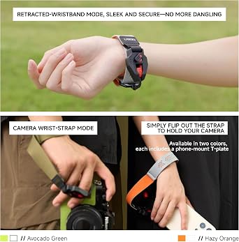 VSGO Black Snipe Casual Camera Wrist Strap