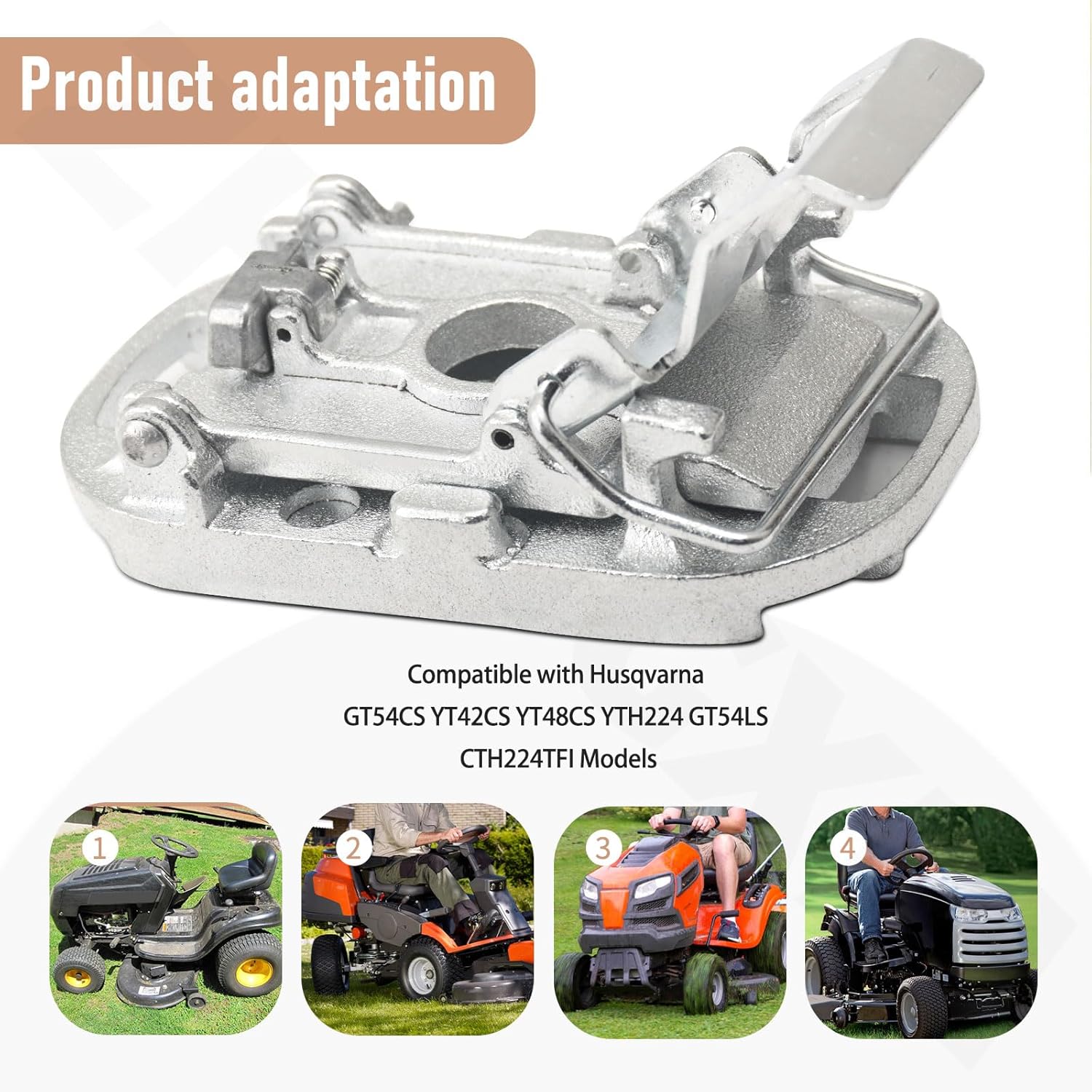 580954003 Lawn Tractor Blade Holder Compatible with Husqvarna, AYP, Craftsman, Jo-nsered, Revolution Blade Holder for YT48CS YTH224 YT42CS GT54CS GT54LS CTH224TFI