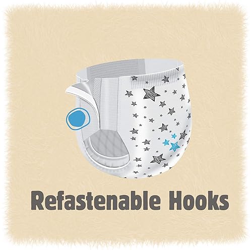 Miniatura 5 de Cuties Pantalones de entrenamiento para ir al baño 3T4T para niñas y niños, hipoalergénicos con piel inteligente, 92 unidades