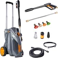 WAP Desobstruidora e Lavadora de Alta Pressão 5100 TURBO ULTRA, Intensivo, 550L/h, com Motor de Indução, 2500W 220V
