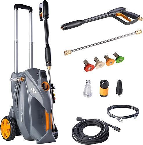 WAP Desobstruidora e Lavadora de Alta Pressão 5100 TURBO ULTRA, Intensivo, 550L/h, com Motor de Indução, 2500W 220V
