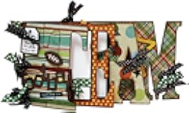 BO BUNNY 6 Inch by 12 Inch My Word Chipboard Album, Team