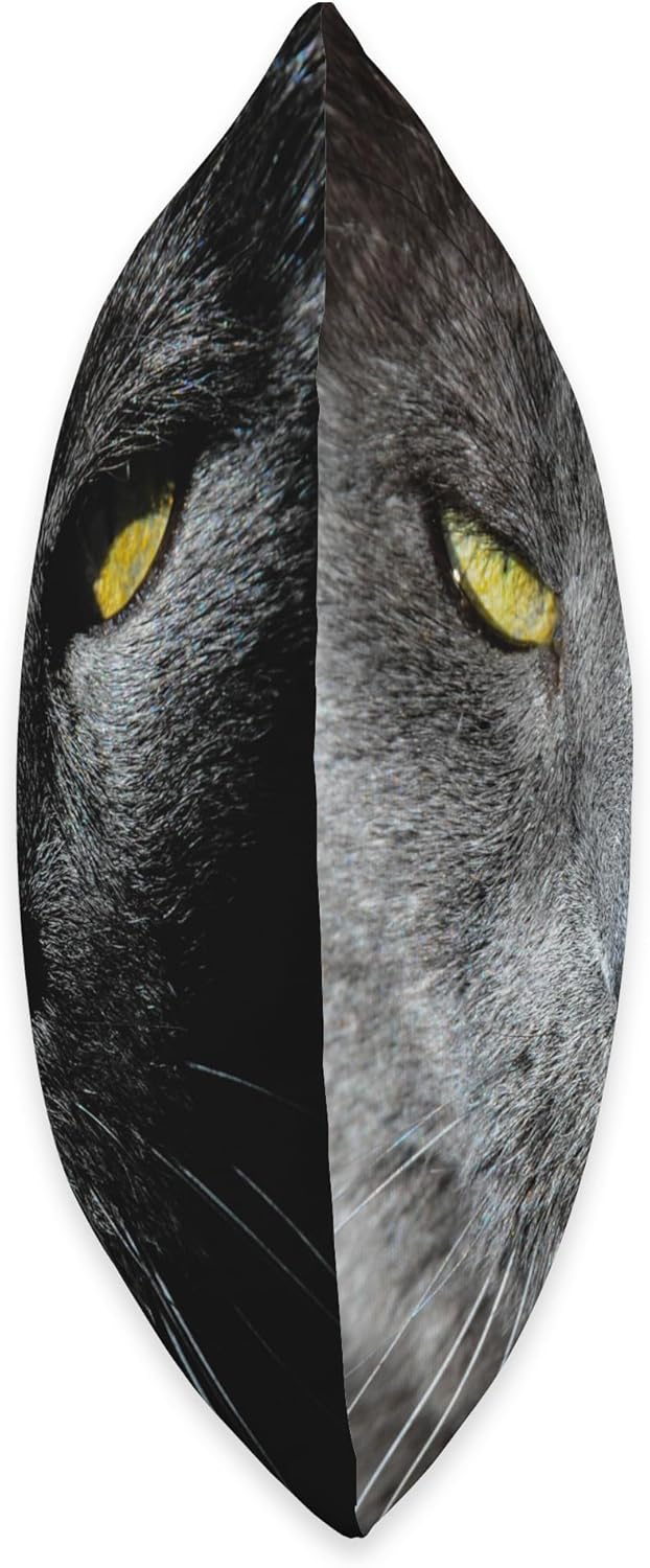 Russian Blue Cat Throw Pillow