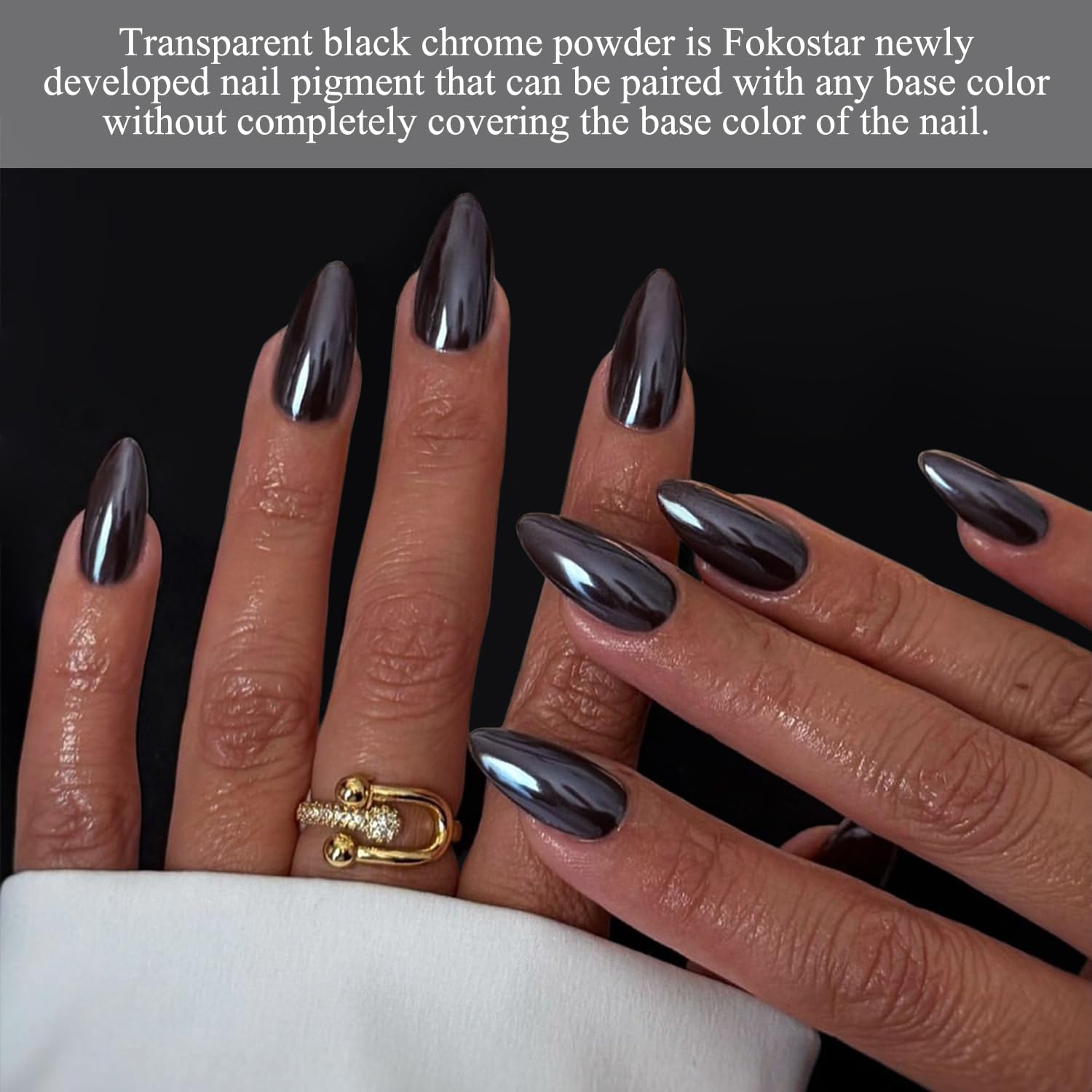 Amazon.com: Black Clear Chrome Nail Powder Kit 0.7g Transparent Glass Mirror Effect High Gloss Black Pearl Chrome Powder for Nails Art Glossy Crome Glitter Pigment Powders for Gel Nails Decorations Design : Amazon.com: Black Clear Chrome Nail Powder Kit 0.7g Transparent Glass Mirror Effect High Gloss Black Pearl Chrome Powder for Nails Art Glossy Crome Glitter Pigment Powders for Gel Nails Decorations Design :