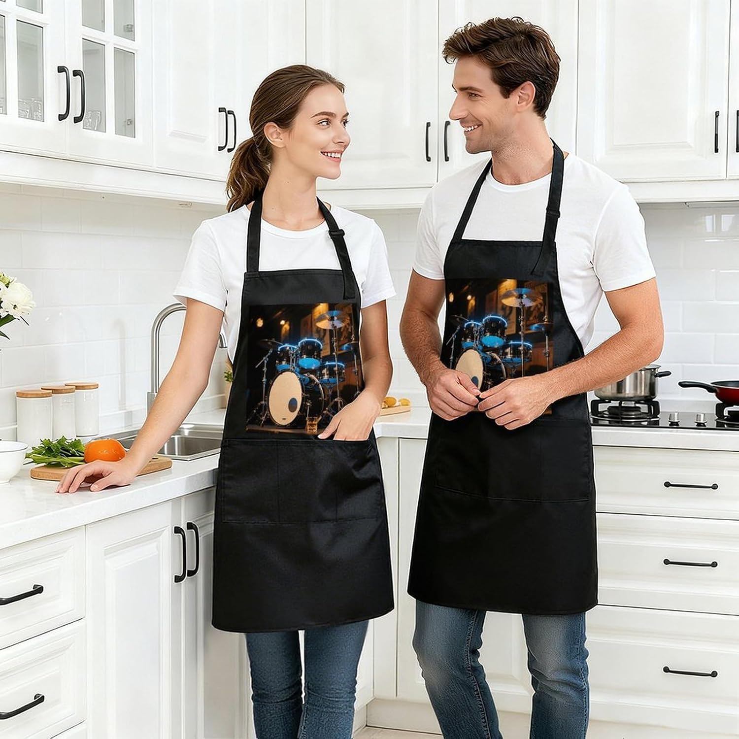 Cool DrumWaterproof Kitchen Apron image 3