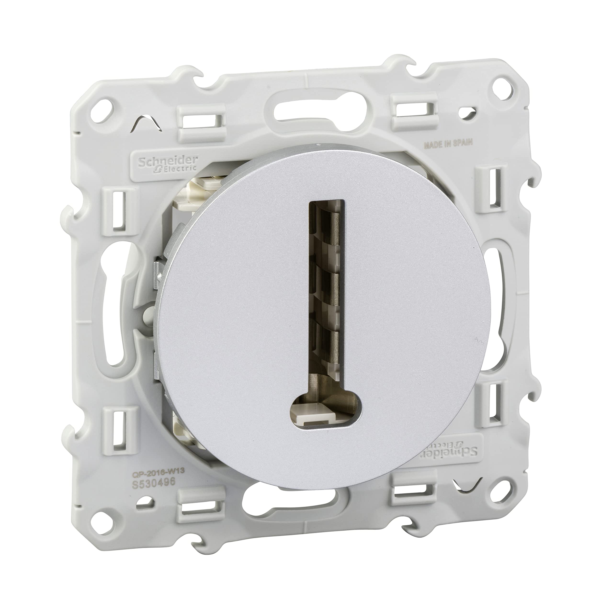 Schneider Electric - Odace, conjoncteur en T Alu, 8 contacts, à vis - S530496