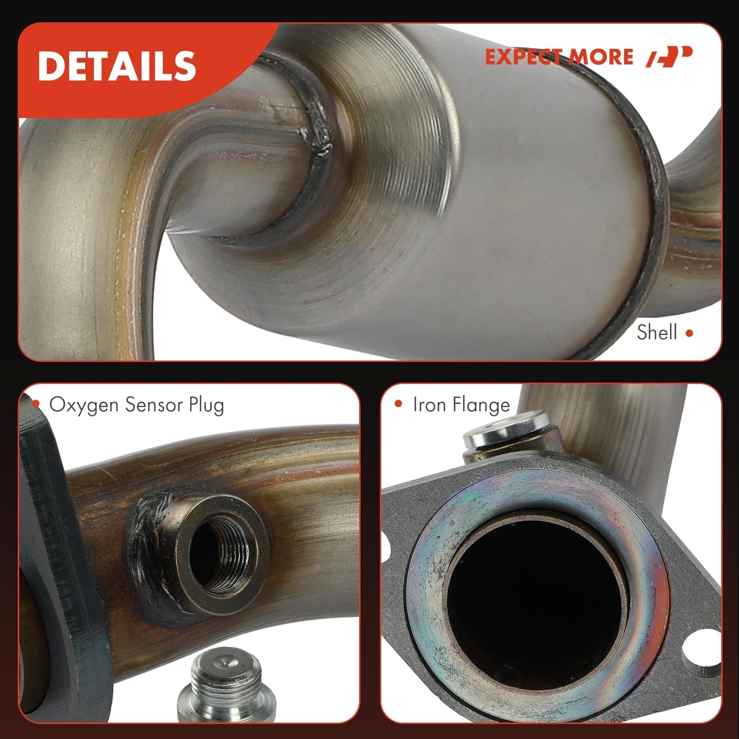 A-Premium Left Catalytic Converter Kit Direct-Fit Compatible with Toyota Tacoma 2005-2015 4.0L, EPA Compliant, Replace# 174500P230