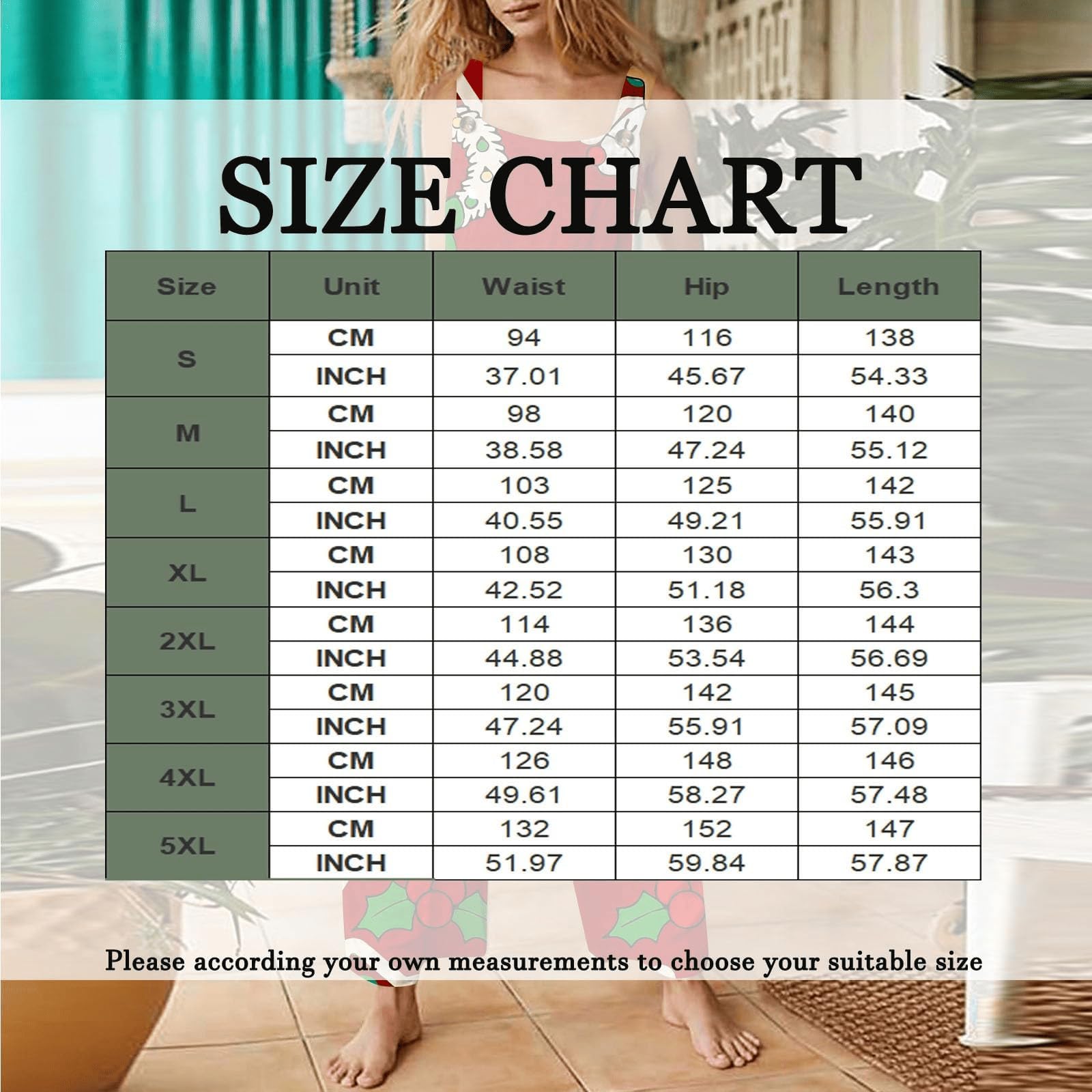 Generisch Jumpsuit Damen Elegant Casual Jumpsuit mit Print, Knopfleiste Trägern – perfekt für festliche Anlässe den Alltag.