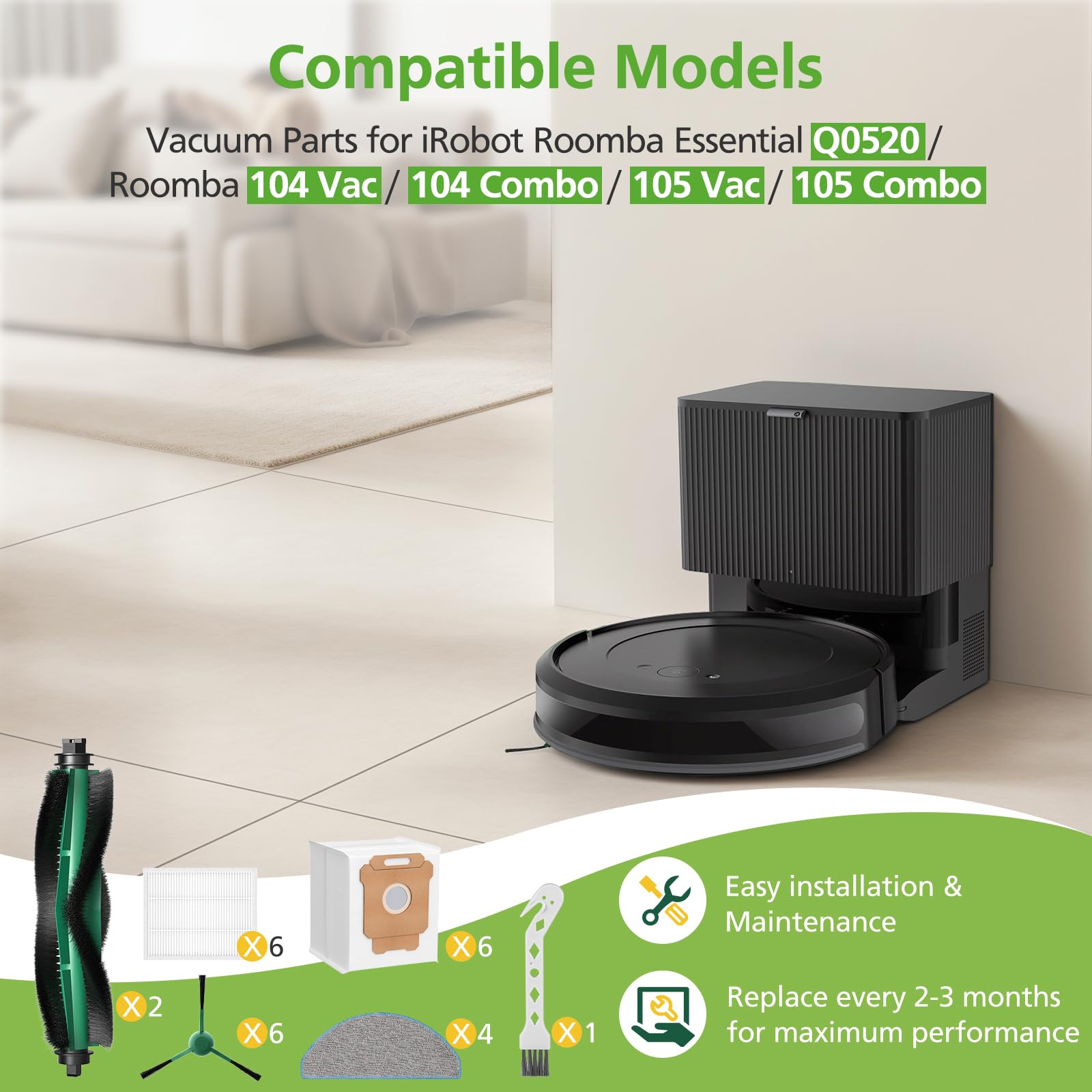 Roomba Replacement Parts - 25 Piece Set -2