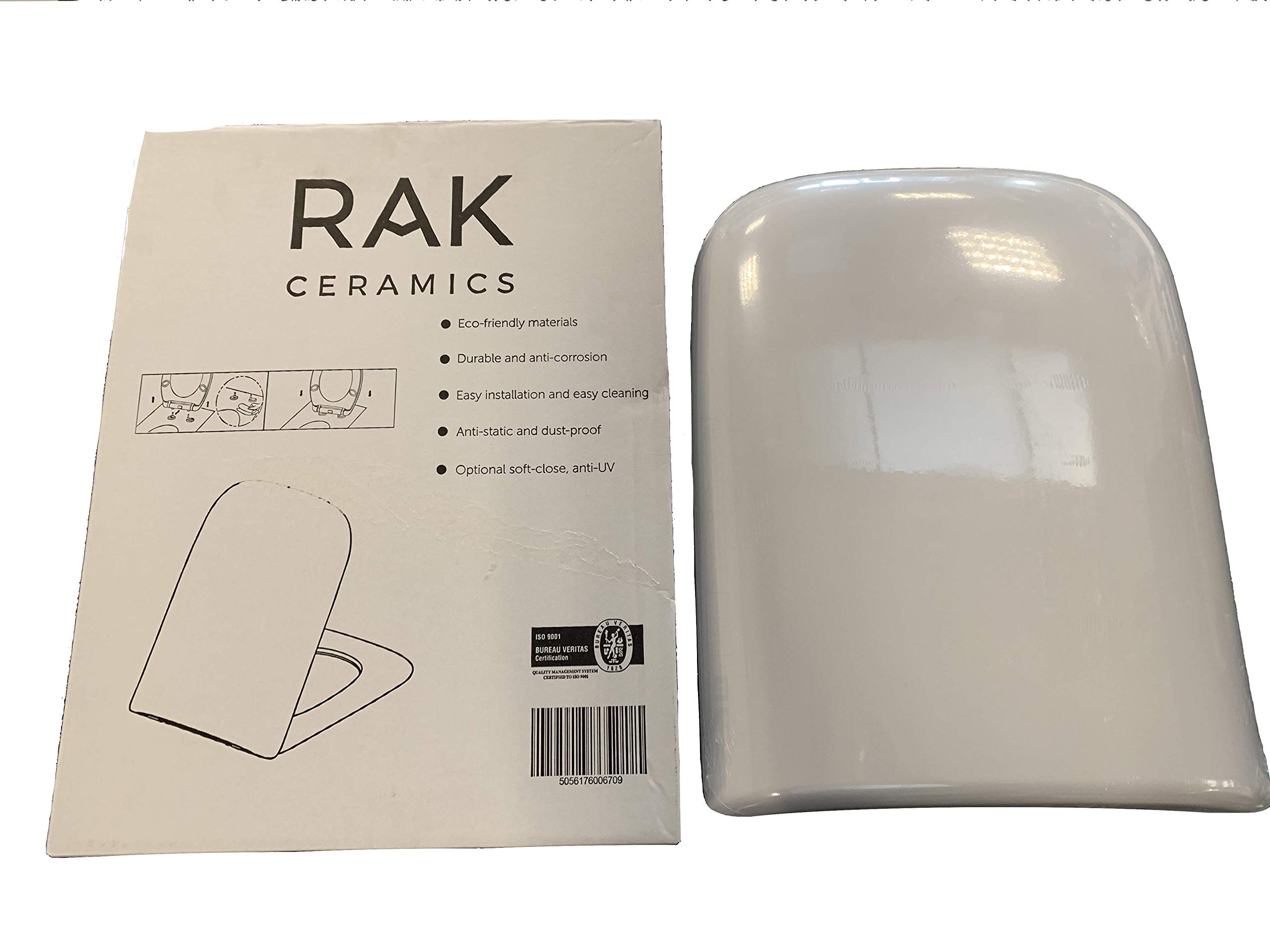 RAKSEAT016 Metropolitan Soft Close Toilet Seat - New Slimline Design