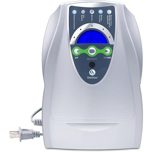 Silver WSTA Ozone Generator Purifier Air Water Sterilizer O