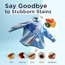 Ecosys 3-in-1 Dissolvable Magic Laundry Pods for 40 washes:Bioenzymes Infused,Tough Stain Fighter for Top & Front Load with Floral Aroma,1 Pod = 1 Wash for 5-7kg gallery image