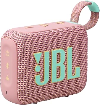 JBL Go4, Bluetooth Speaker, IP67, Pink