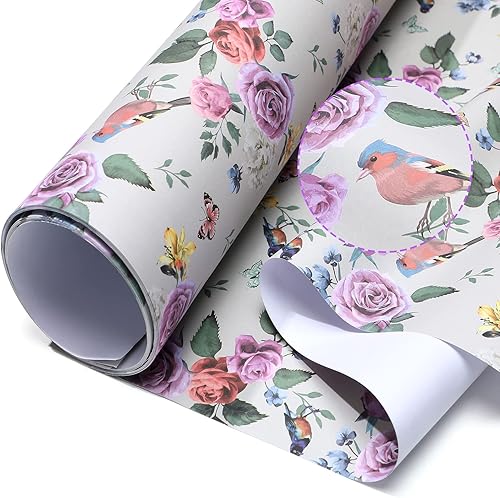 Vista 11 de 10 hojas de forros de cajones para aparadores, revestimientos de cajones perfumados, papel perfumado no adhesivo para estantes fragantes del hogar