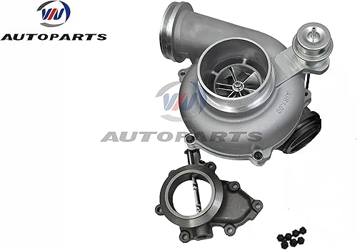 Miniatura 2 de GTP38R Turbo 739619-5004S con entrada de aire de 4 pulgadas AR 1.00 rodamiento de bolas y turbocompresor de billet 739619-5004S compatible con Ford