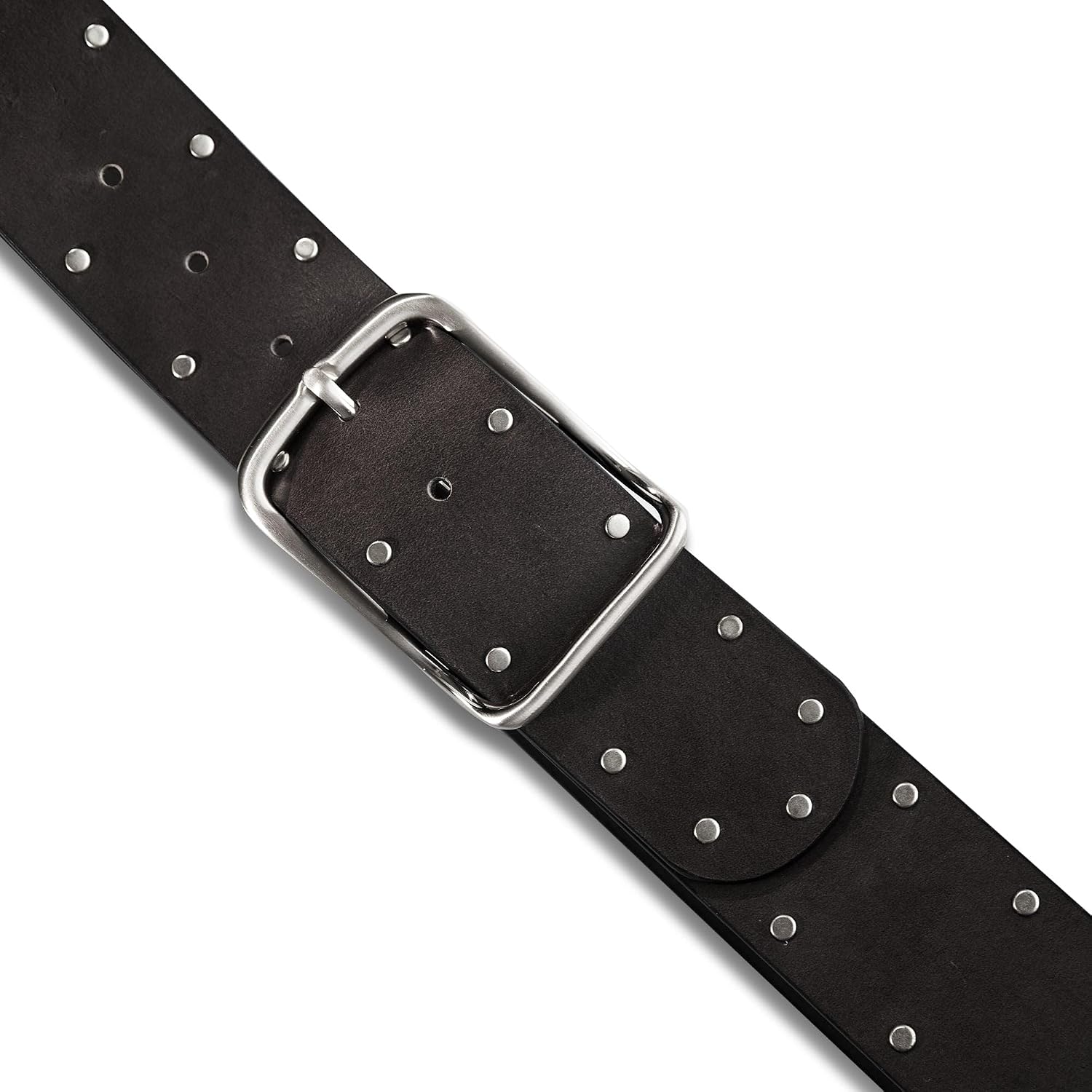 Lucky Brand Women's Studded Leather Belt | Stylish | Classic | Modern | Jeans | Pants | Skirt | Dress
